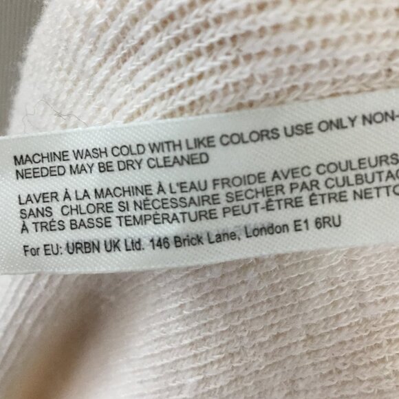 Free People Beach Cream Open Front Long Cardigan s - Picture 7 of 8